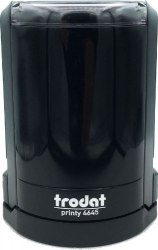 Печать на автоматической оснастке TRODAT 4645, D=45 mm (клише - полимер) (Артикул 135)