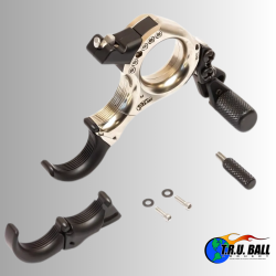 Релиз тригерный (нажимной) TRU Ball Release Abyss Flex Quicksilver