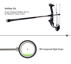 Блочный лук Sanlida Hero X8 Compound Bow beginner KIT