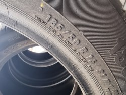 Комплект шин 185 50 R16 Continental ContiEcoContact5 остаток 95% 21г.