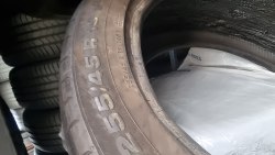 Комплект шин 255 45 R19 Continental ContiSportContact5 seal 7-8мм. 18г 23гОстаток 90%