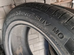 Пара шин 255 50 r19 Hankook Ventus s1evo2 suv (MO)14.17г. 80%остаток