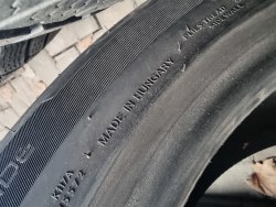 Пара шин 255 50 r19 Hankook Ventus s1evo2 suv (MO)14.17г. 80%остаток