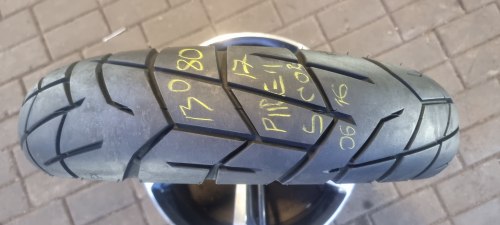 130 80 r17 Pirelli Scorpion trail зад. 06.16г.как нов.