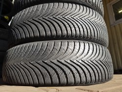 Комплект шин 195 55 R20 Michelin Alpin 5 как новая,остаток 99% 23г.