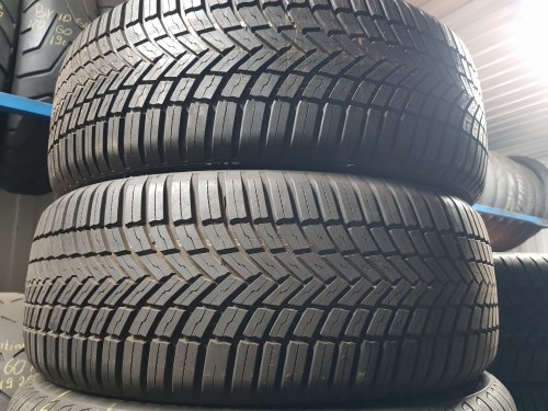 Пара шин 215 50 R19 Bridgestone Weather control A005 21г остаток 99%