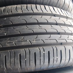 Комплект шин 215 60 R17 Continental EcoContact 6 23г. Остаток 100% как новая