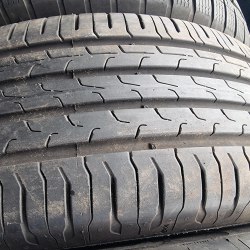 Комплект шин 215 60 R17 Continental EcoContact 6 23г. Остаток 100% как новая