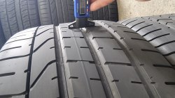 Пара шин 315 35 r21 Pirelli PZero (NO)111Y состояние новой. 95%остаток. Стоит усиленная латка.23г. 22г.