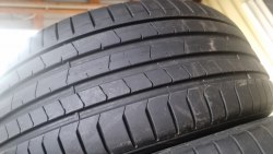 Пара шин 245 40 r20 Pirelli Pzero pz4 rsc 21г. Омолог.bmw Как новая 95% остаток 6.5мм