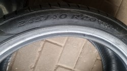 Пара шин 245 40 r20 Pirelli Pzero pz4 rsc 21г. Омолог.bmw Как новая 95% остаток 6.5мм