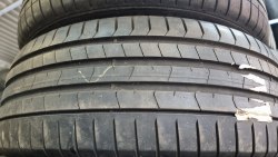Пара шин 225 50 r18 Pirelli Pzero pz4. bmw 99w 18г. 90%остаток 6.5мм