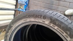 Комплект шин 235 50 R19 Continental Premium Contact 6 V XL extra load 23г. Сост.90% остаток