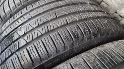 Комплект шин 265 45 r20 Pirelli Scorpion verde allseason 19г. Как новые порше зад 295 40 r20 разноширокие