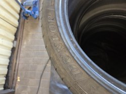 Комплект шин 255 40 R19 Dunlop SP Sport Maxx GT остаток 70%-80%