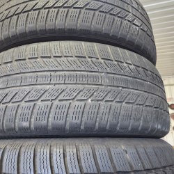 Пара шин 225 55 R17 Continental Winter Contact TS 870p 21г. Остаток 4мм.