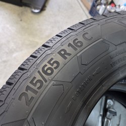 Пара шин 215 65 R16C Continental Van Contact Winter 37н.23г. Остаток 99%