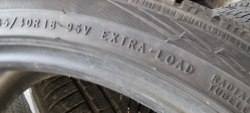 Комплект шин 235 40 r18 Nokian Wra4 18г 95v 8mm-6.7мм