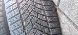 Комплект шин 225 45 r18 Dunlop Winter Sport 5 95v 85%остаток 6-6.5mm 20г.
