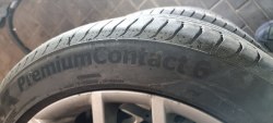 Комплект шин 235 50 R19 Continental Premium contact 6 23г. Сост.95% 6.5mm