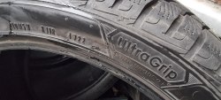 255 40 r19 Goodyear UltraGrip Perfomance+ 7mm 90% остаток 22г