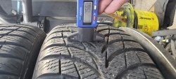 Пара шин 195 55 r16 Goodyear Ultragrip 7 rsc 7.2mm 95%остаток