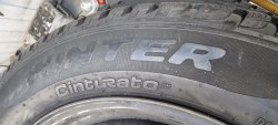 Комплект шин 205 55 r16 Pirelli Winter cinturato 6-7мм 85% остаток