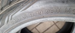 Пара шин 225 45 r19 Vredestein Qatrac Pro 85% остаток 6.5мм. 20г.