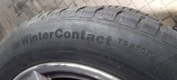 Комплект шин 205 60 r16 Continental Winter Contact TS 850p 6-6.5мм 18г. Остаток 80%
