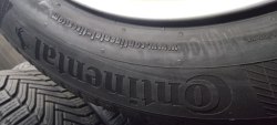Комплект шин 205 60 r16 Continental Winter Contact TS 850p 6-6.5мм 18г. Остаток 80%