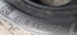 Комплект шин 225 55 r17 Michelin Alpin 6 21г.пара 7.5mm. 19г.6мм