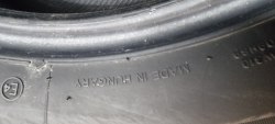 Комплект шин 255 60 r17 Hankook Winter icept evo 106H 5.5mm 70%остаток 20г.