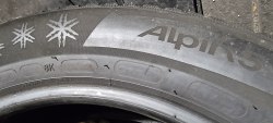 Пара шин 225 55 r17 Michelin Alpin 5 7mm. 90% остаток