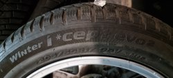Пара шин 205 55 r17 Hankook Winter icept evo 2 7.6мм 21г 95% остаток