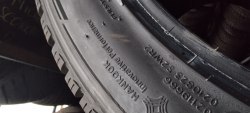 Пара шин 245 45 r19 Hankook Winter i cept evo 3 22-23г. Остаток 99% +космет. Борт