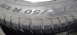 Пара шин 265 50 r19 Pirelli Scorpion winter ⭐️ rsc 18г. 90% остаток 7мм