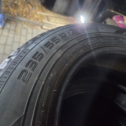 Пара шин 235 55 R17 Nokian WR a3 остаток 6.5+-