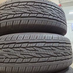 Комплект шин 215 65 r16 Continental ContiCrossContact LX2 18г. Остаток 99% 8mm