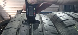 Пара шин 215 75 r16 c Hankook Vantra LT 8.2mm 95%остаток латочка
