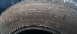 Пара шин 215 75 r16 c Hankook Vantra LT 8.2mm 95%остаток латочка