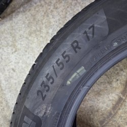 235 55 R17 Michelin Primacy 4 19г. Остаток 5.3мм