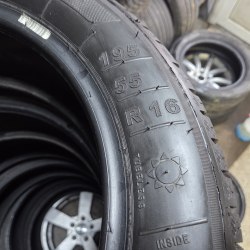 Пара шин 195 55 R16 Kleber Dynaxer HP4 24г. Остаток 6мм