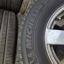 Пара шин 225 75 R16C Michelin Agilis camping 19г. Остаток 8+мм