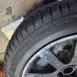 Пара шин 215 55 r18 Continental ContiWinterContact TS830P остаток 8мм