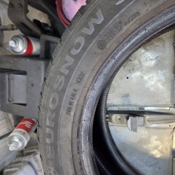 Пара шин 225 50 R17 Tyfoon Eurosnow 3 22г остаток 9мм