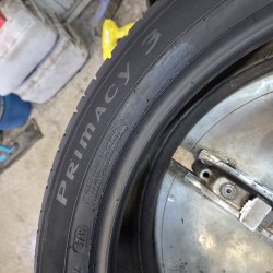 195 55 R20 Michelin Primacy 3 19г остаток 6.2mm латка