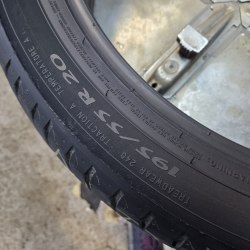 195 55 R20 Michelin Primacy 3 19г остаток 6.2mm латка