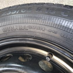 Комплект шин 235 65 r16c Continental VanContactEco 8.5mm 99% остаток 4719