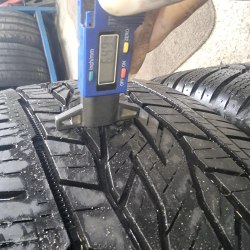 Пара шин 225 55 r18 Continental ContiCrossContact lx2 6.5mm 90%остаток 16г