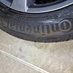 Пара шин 225 55 r18 Continental ContiCrossContact lx2 6.5mm 90%остаток 16г